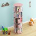 5 Tier 360° Rotating Stackable Shelves Bookshelf Organizer